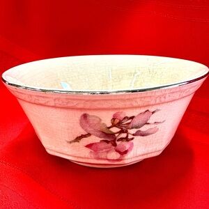 Vintage 1930-1940’s Edwin M. Knowles Mayglow Alice Ann China Bowl
